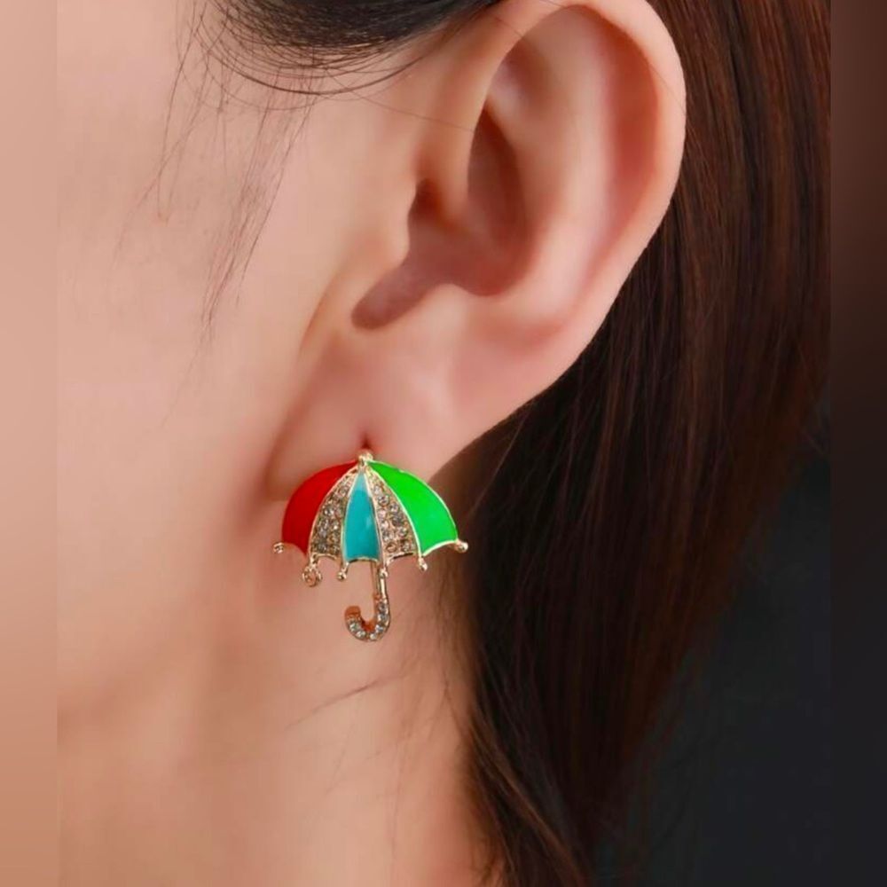 Umbrella earrings #985